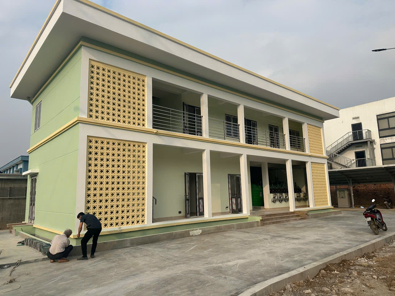 Nhà điều hành trạm XLNT KCN Phú Nghĩa